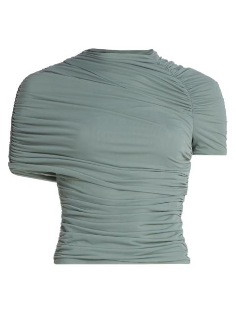 RONNY KOBO Women's Vega Ruched Jersey Top - Green
