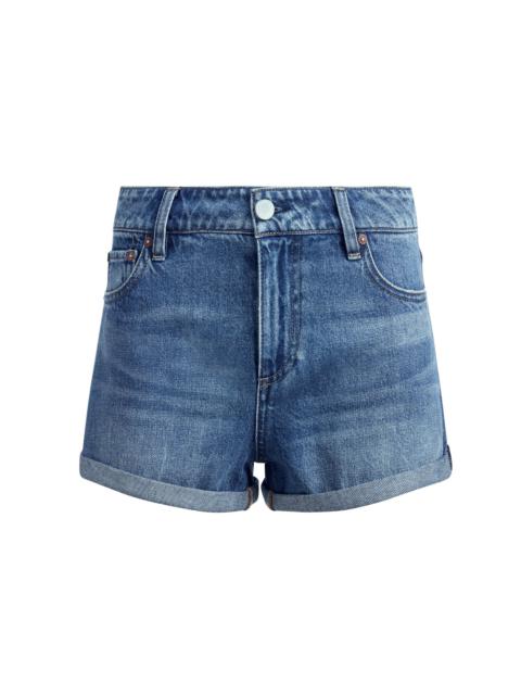 Alice + Olivia MAGGIE MID RISE VINTAGE SHORTS