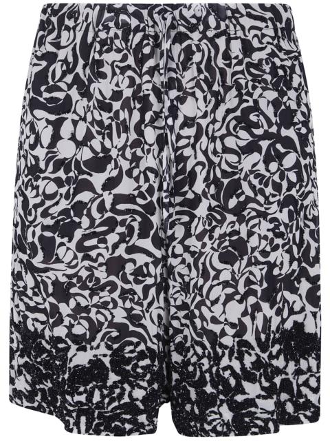 Dries Van Noten "Piperi" Printed Shorts