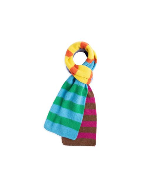 HOWLIN' Cosmic Surfin striped knitted scarf