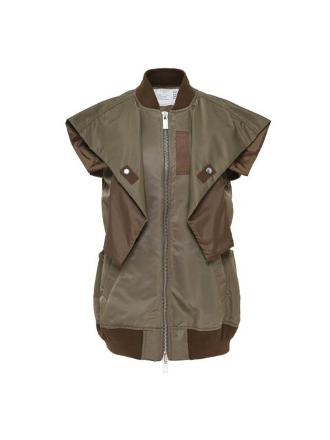 sacai Nylon Twill Vest