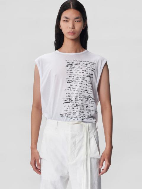 Ann Demeulemeester Wilfried High Comfort Sleeveless Tank
