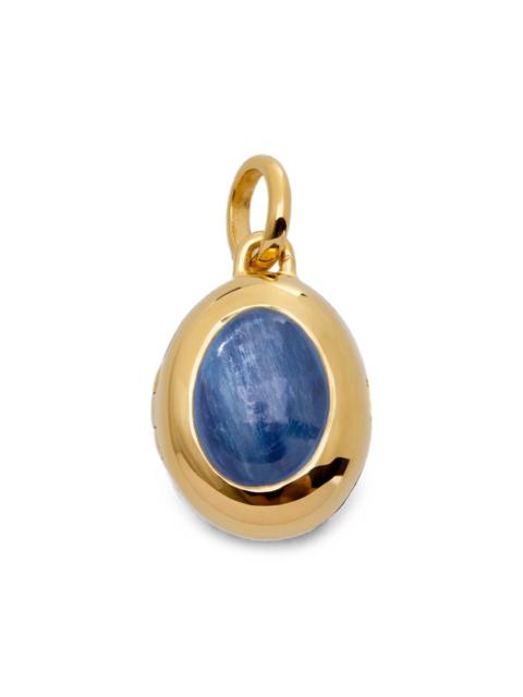 MONICA VINADER September Birthstone kyanite-embellished locket pendant