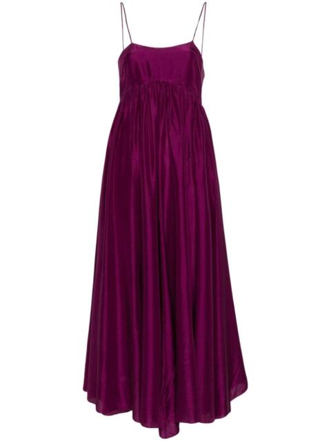forte_forte empire-line silk maxi dress