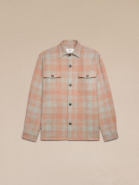 AMI Paris Oversize Overshirt With Chest Pockets