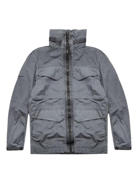 Nike Men's Sportswear Tech Pack High Density M65 Zipper Jacket "Dark Grey - Black"
