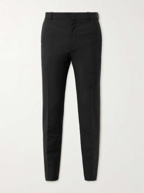 Alexander McQueen Slim-Fit Pleated Wool and Mohair-Blend Suit Trousers
