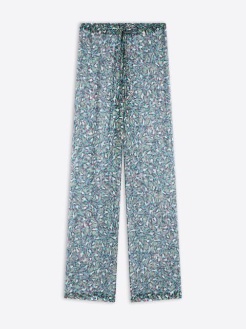 Dries Van Noten ELASTICATED SILK PANTS