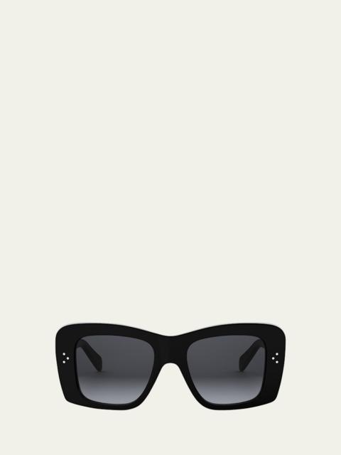 CELINE 3 Dots Square Sunglasses