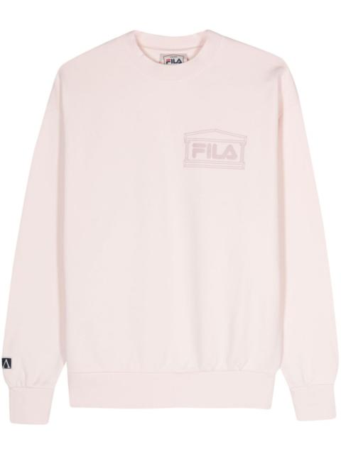 logo-print cotton sweatshirt
