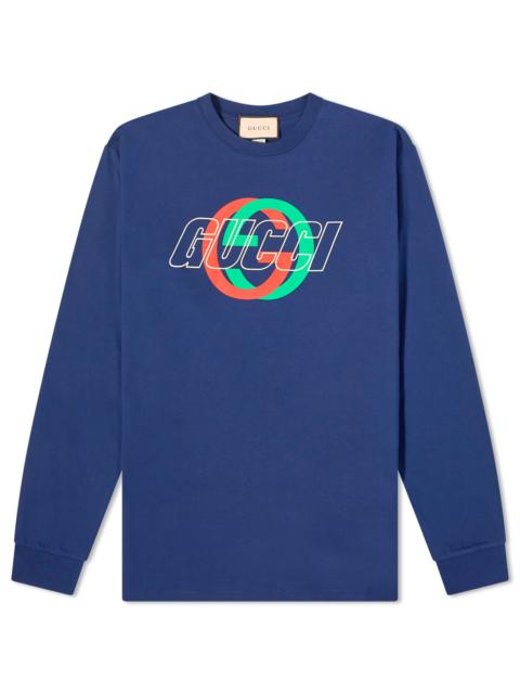 GUCCI Gucci Interlocking Logo Crew Neck Sweat