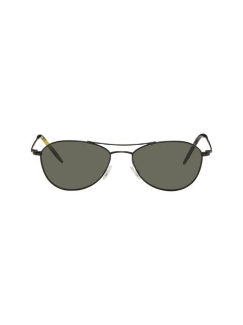 Oliver Peoples Black Aero II Sunglasses