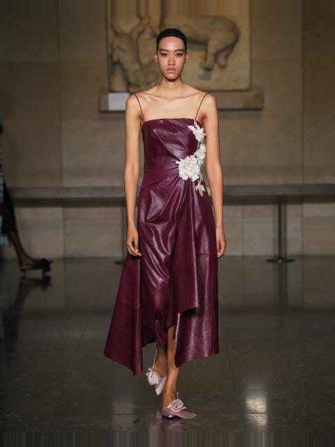 Erdem ASYMMETRIC DRAPED DRESS