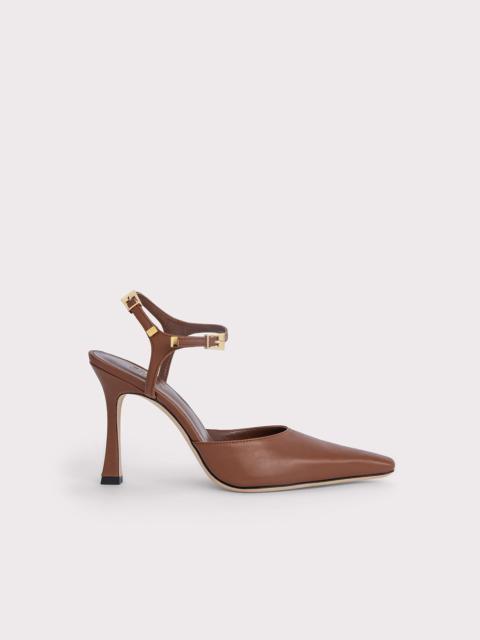 BY FAR 95mm Pump - Fox