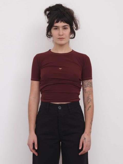 BASERANGE Heart Tee Shirt - Organic Cotton Rib