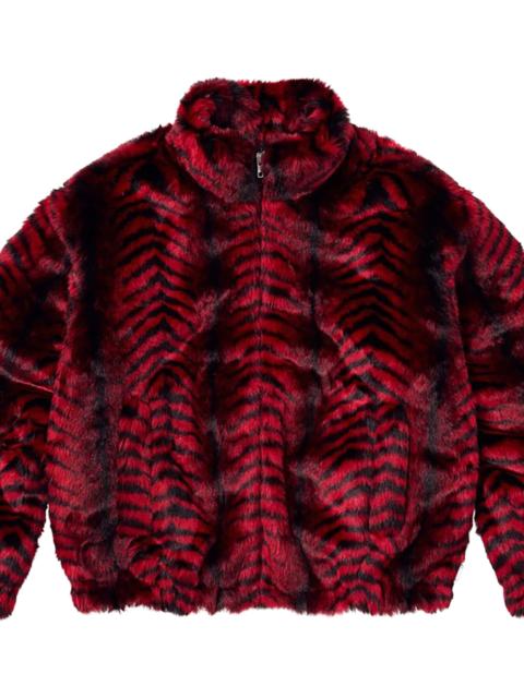 Supreme Faux Fur Windstopper Bomber Jacket "SS26 - Red" SU28423