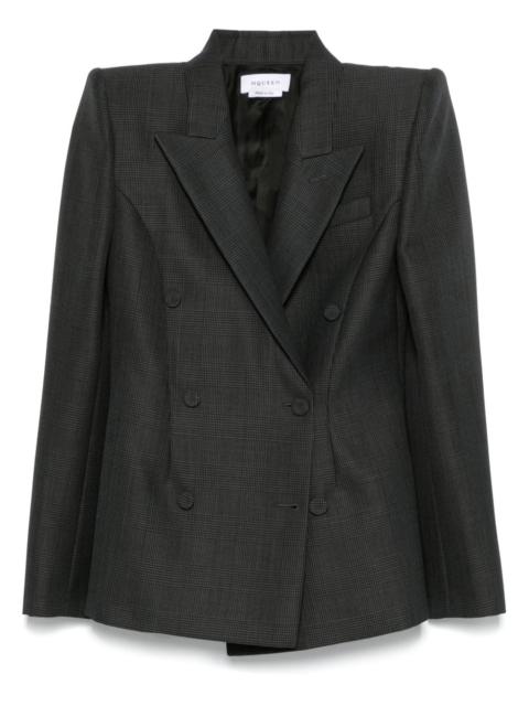 Alexander McQueen Prince of Wales double-breasted blazer