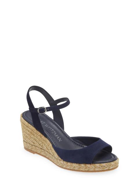 Stuart Weitzman Tia Espadrille Wedge Sandal