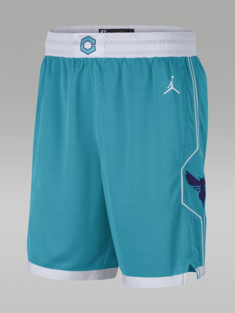 Jordan Men's Hornets Icon Edition 2020 Jordan NBA Swingman Shorts
