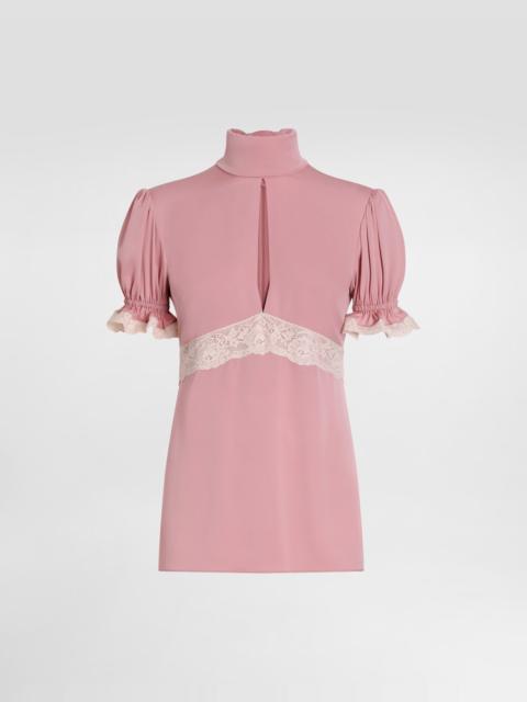 Dolce & Gabbana Charmeuse stretch top