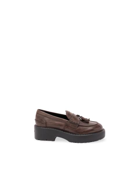 Miu Miu Leather Loafers