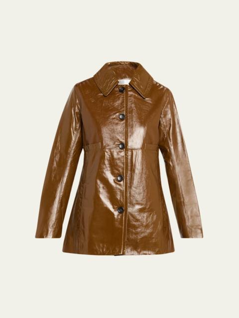 A.L.C. Ghia Glossy Leather Jacket