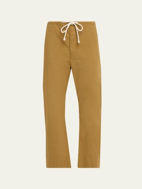 JAMIE HALLER The Rope Tie Pants in Cotton
