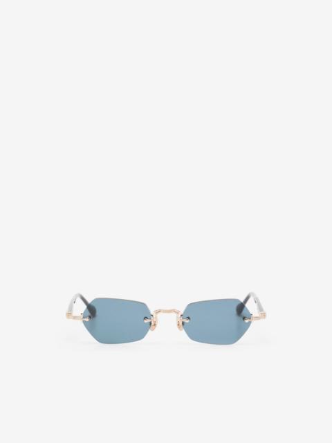 MATSUDA rimless geometric-frame sunglasses
