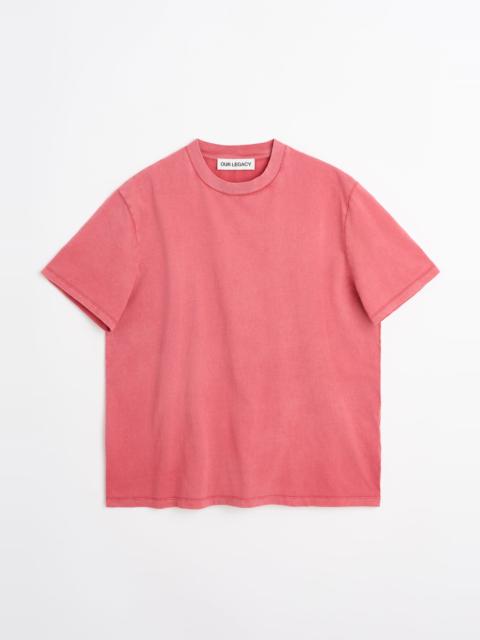 Our Legacy Box T-Shirt Worn Rose Legacy Jersey
