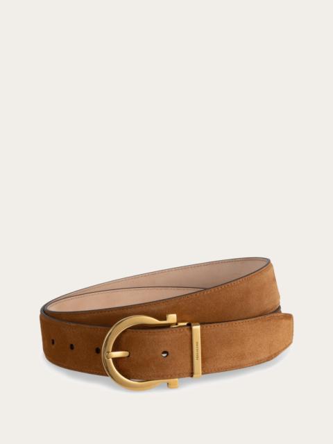 FERRAGAMO Adjustable belt with Gancini