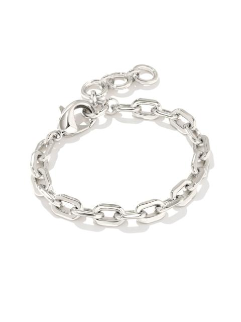 KENDRA SCOTT Korinne Chain Bracelet in Silver