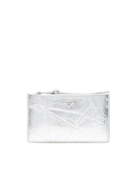 Zadig & Voltaire Long Eternal metallic coin purse