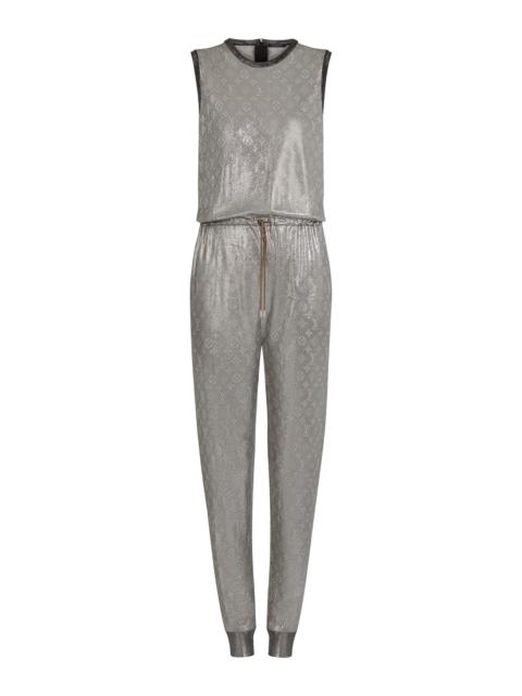 Louis Vuitton Sporty Metallic Monogram Jumpsuit 