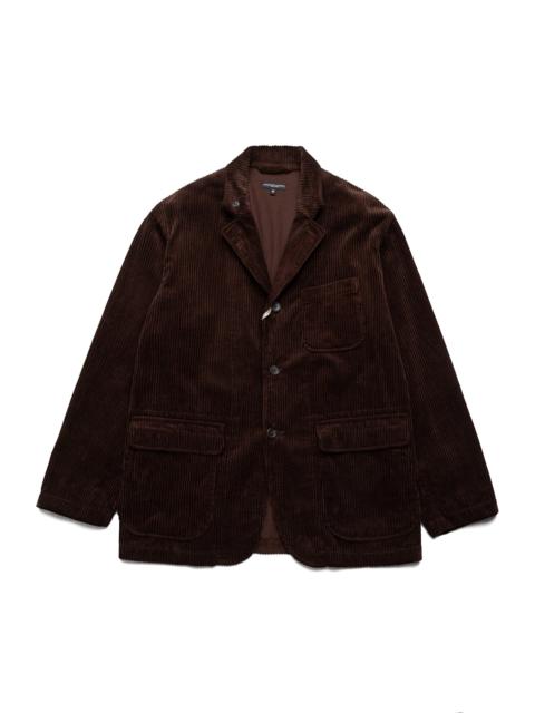Engineered Garments Loiter Jacket Cotton 4.5W Corduroy - Dk.Brown