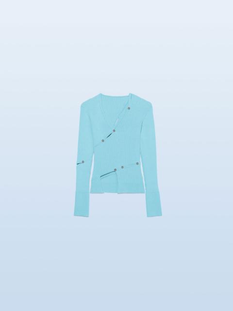 JACQUEMUS Le cardigan tordu