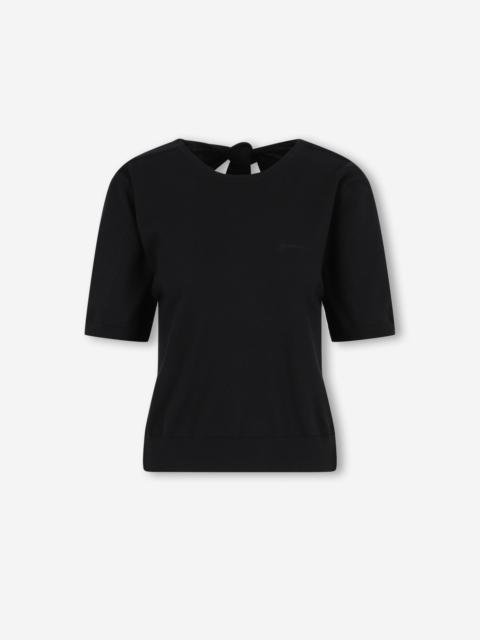 GANNI KNIT T-SHIRT