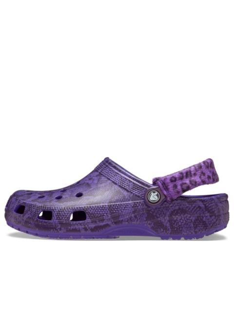 crocs (WMNS) Crocs x Stray Rats Classic Clog 'Ultraviolet Snakeskin' 211083-506