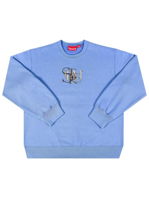 Supreme Supreme Overlap Crewneck 'Light Blue'