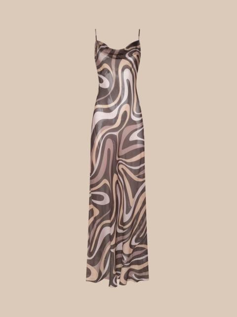 L'AGENCE Christine Silk Dress