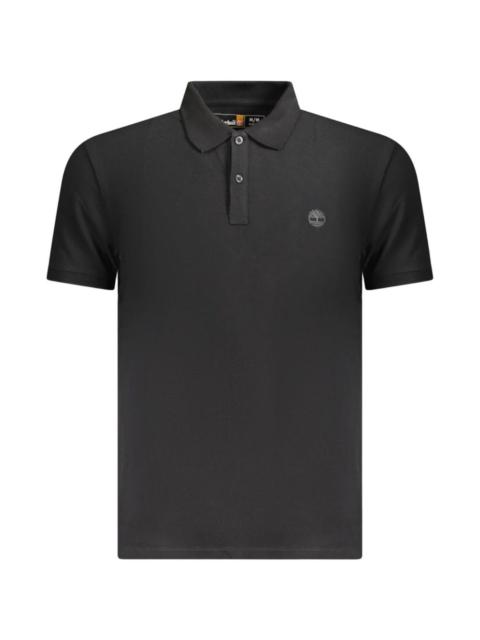 Timberland logo-embroidered cotton polo shirt