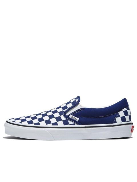 Vans Classic Slip-On 'Checkerboard - Beacon Blue' VN000BVZBYM