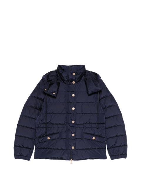 WEEKEND Max Mara Sax hooded button down jacket