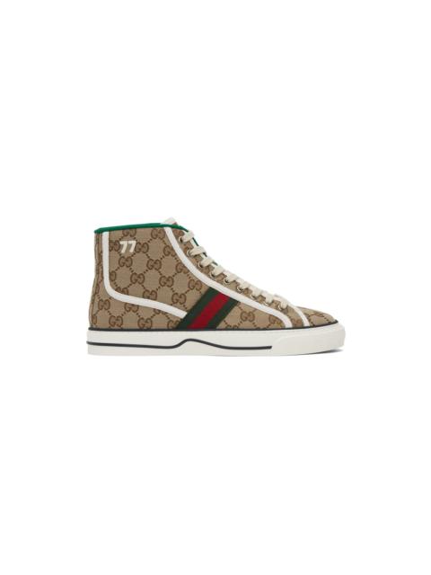 GUCCI 여자 구찌 테니스 1977 고 탑 스니커
