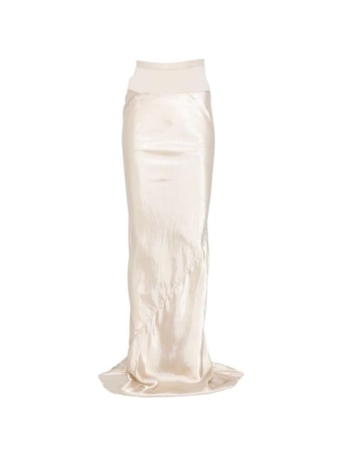 Rick Owens ribbed waistband skirt