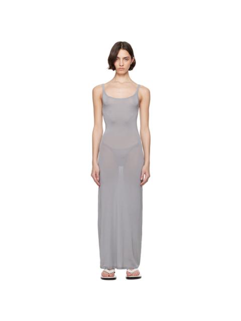 CDLP Gray Lightweight Tank Maxi Dress