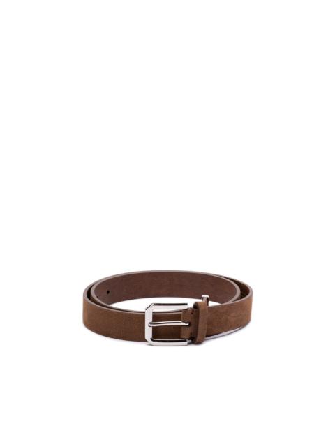 Brunello Cucinelli Belt With Square Buckle And Tip