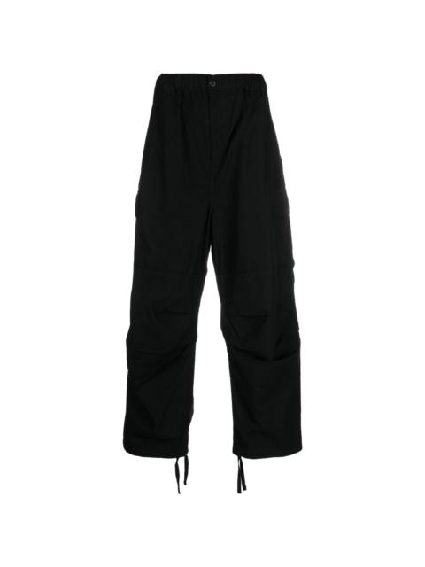 ripstop wide-leg cargo trousers