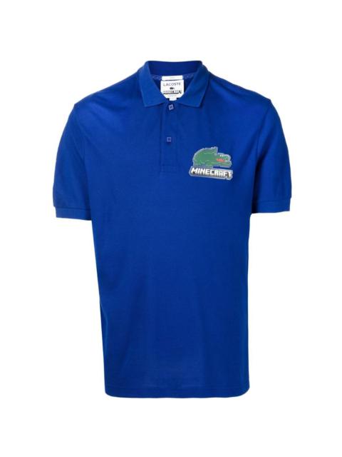 Minecraft-patch polo shirt