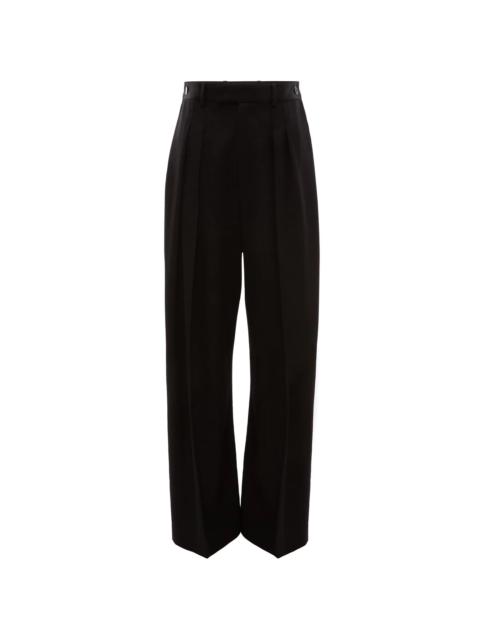 JW Anderson high waisted wide leg trousers