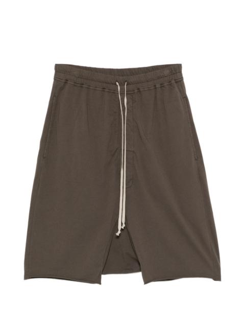 Rick Owens DRKSHDW drawstring split shorts